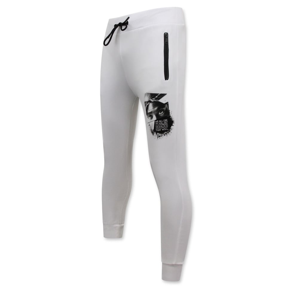 Trainingspak Heren Tupac Shakur - Huispak - 2Pac Joggingpak - 267 - Wit