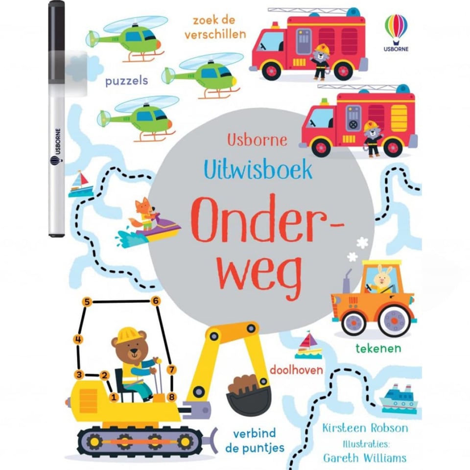 Uitwisboek - Onderweg