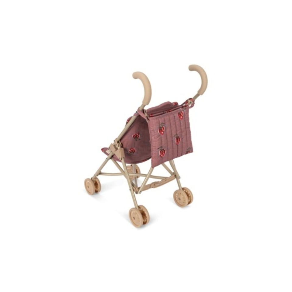 Konges Sløjd Doll Stroller Vita Rosa Blush Glitter