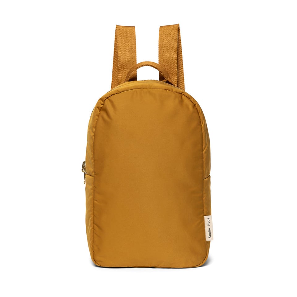 Ochre Puffy Mini Backpack