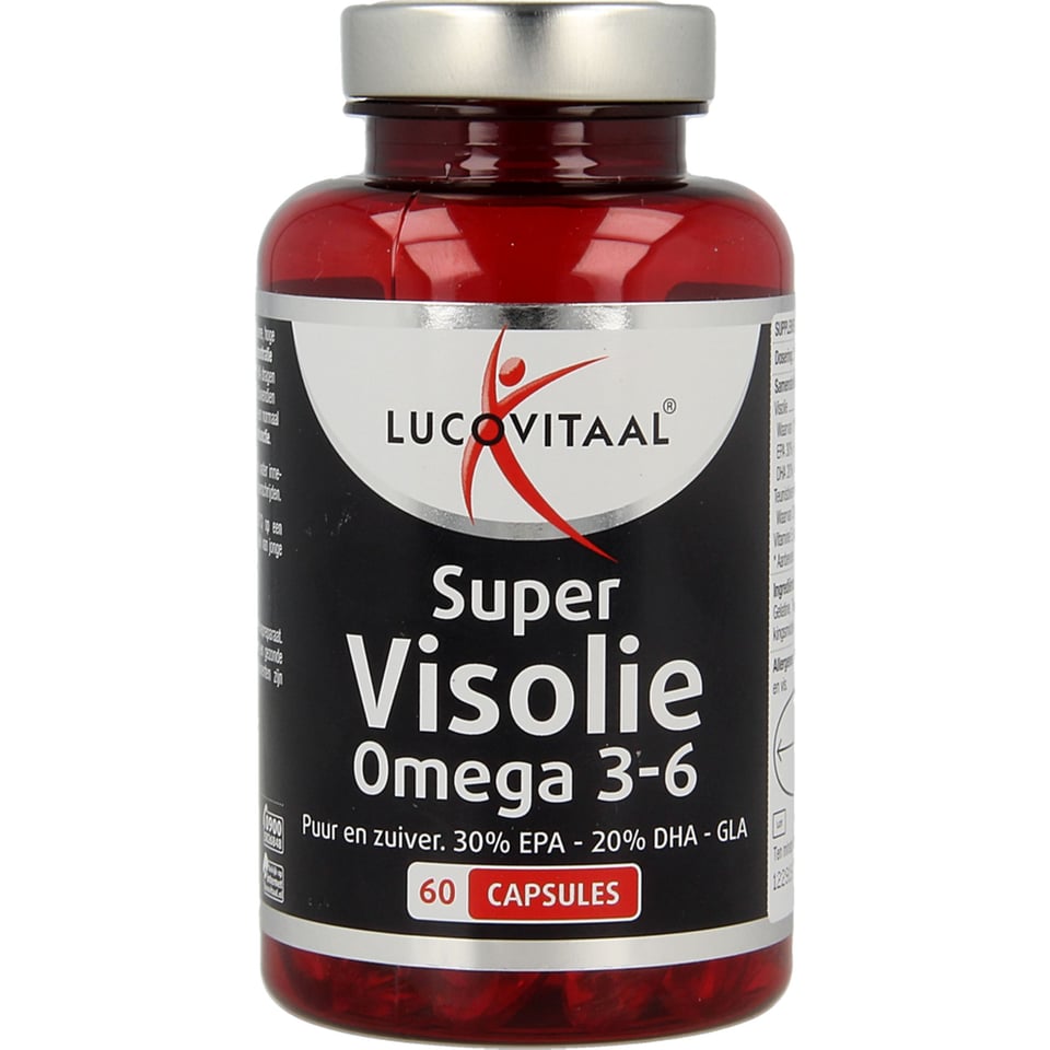 Lucovitaal Super Visolie Omega 3-6 60 Cap