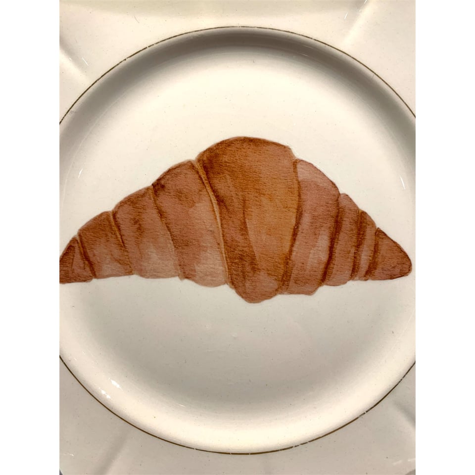 Croissant Vintage Bord