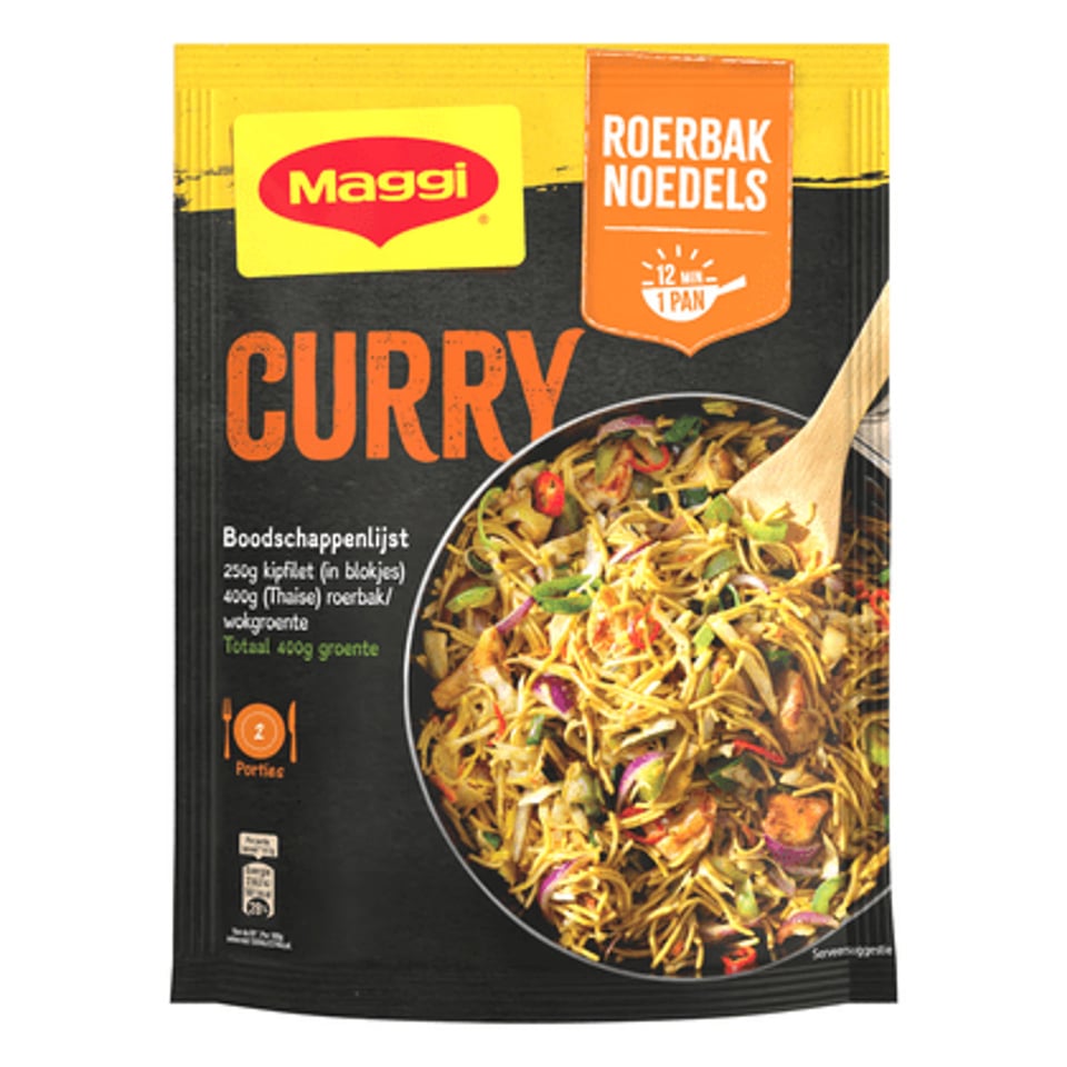 Maggi Roerbaknoedels Thai-Curry