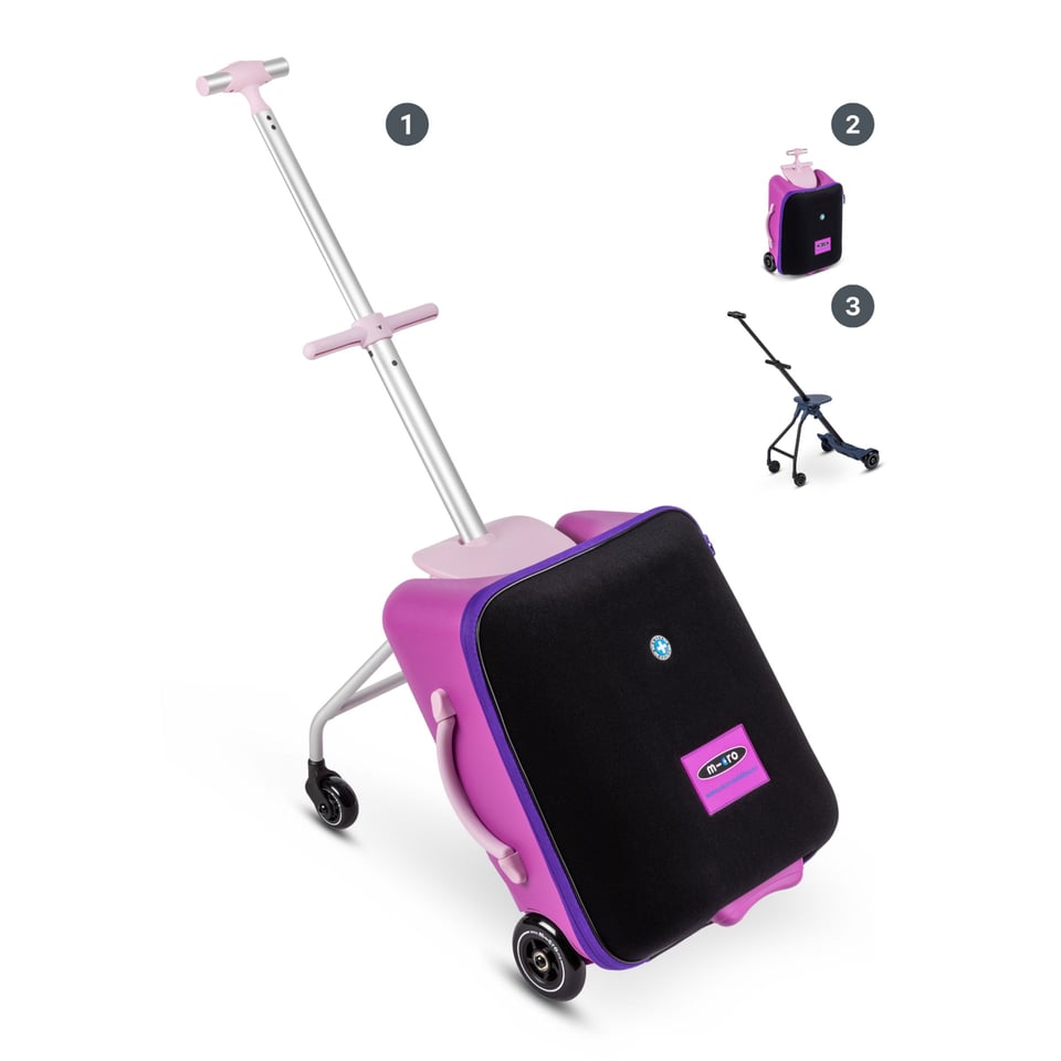 Micro Ride On Luggage Eazy Violet