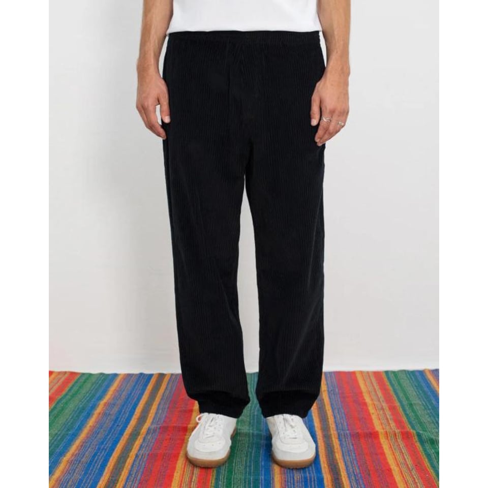 Rotholz Cord Wide Pant Soft Black