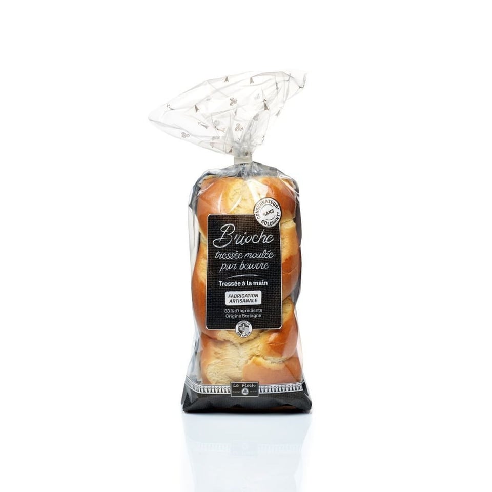 Gevlochten Briochebrood met Pure Boter - 450 g