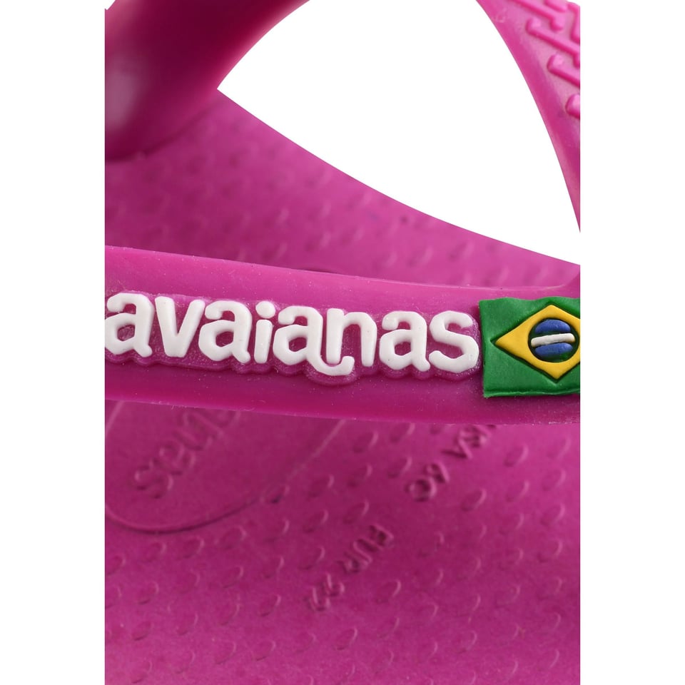 HAVAIANAS BABY Brasil logo - Rose Gum