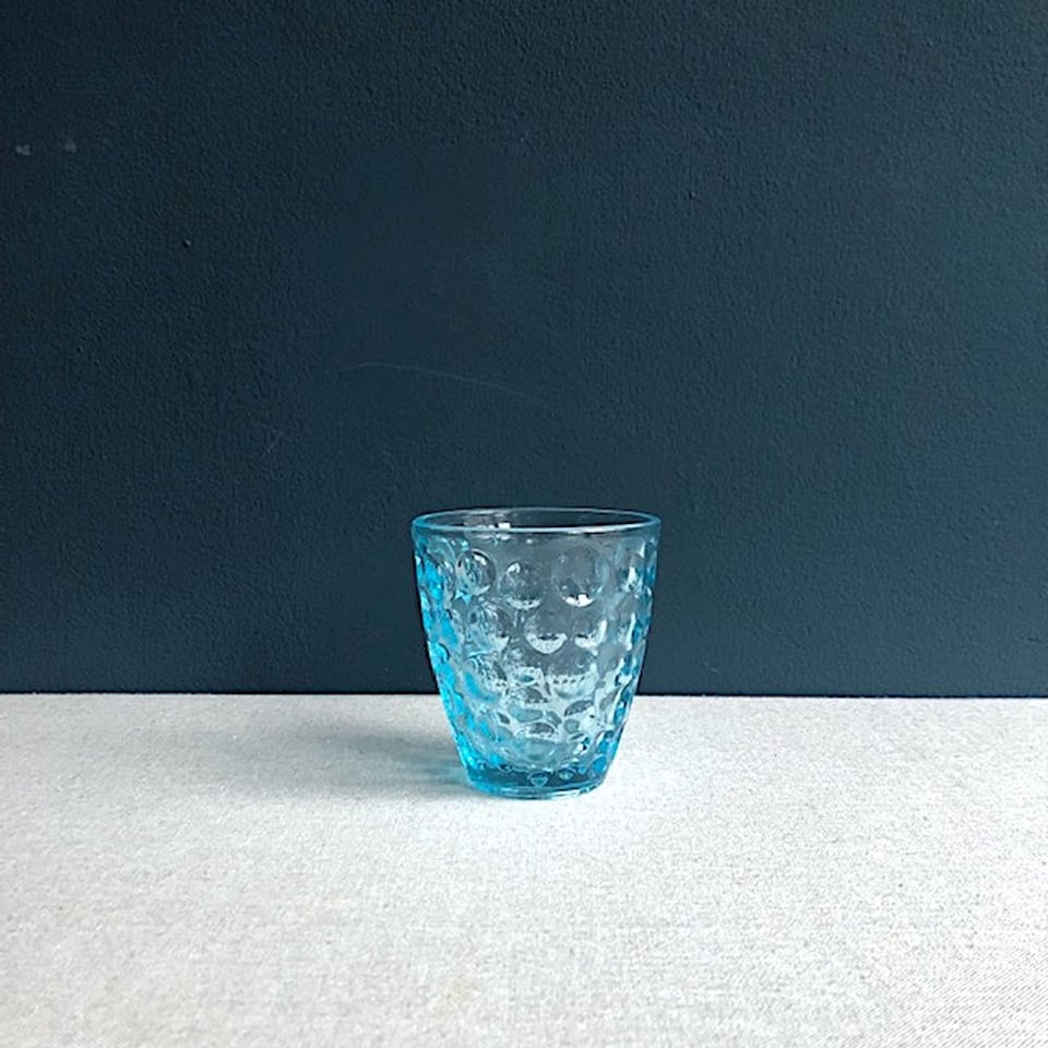 Glas Bubble Blue 22 Cl