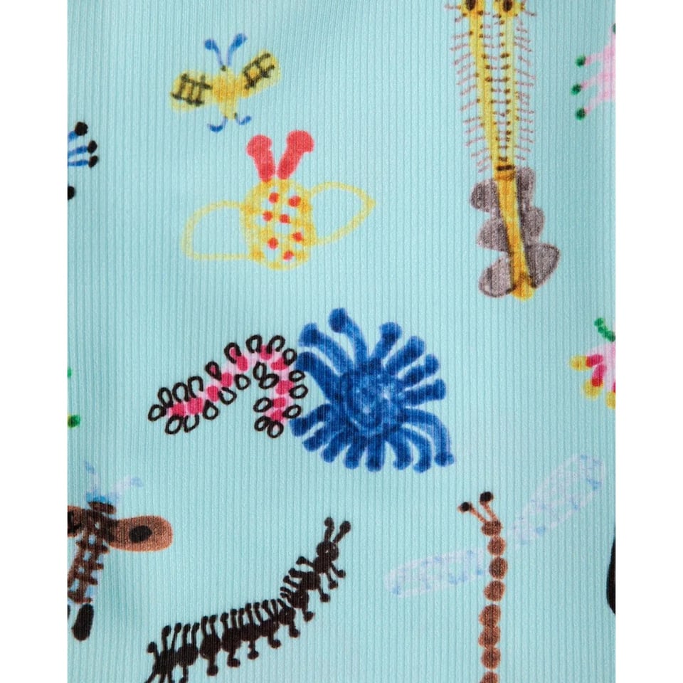 Bobo Choses Baby Funny Insects All Over Swim Overall