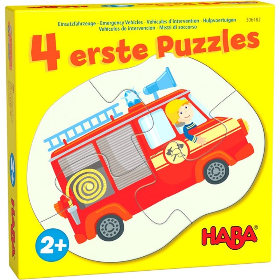 4 Eerste Puzzels Hulpvoertuigen