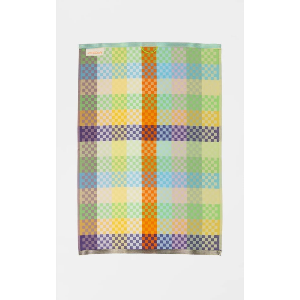 Foekje Fleur Geruite Theedoek #58B