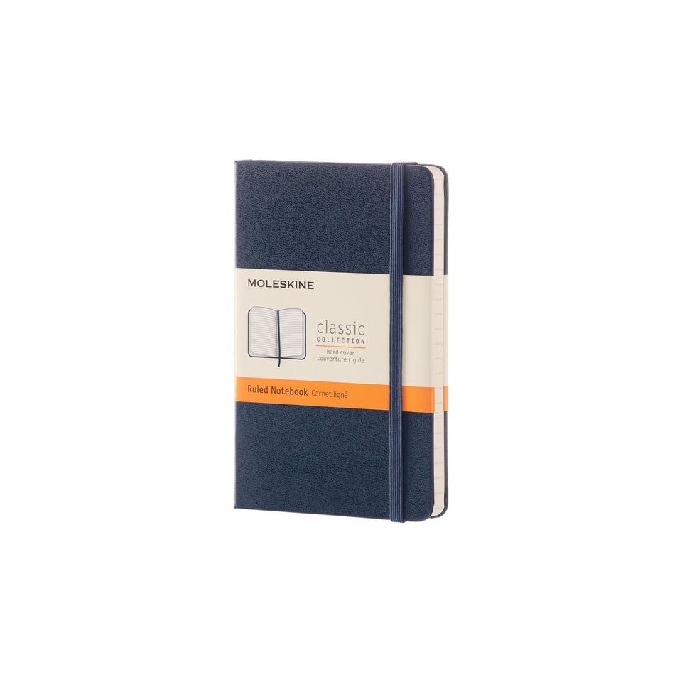 Moleskine notebook hardcover pocket lined