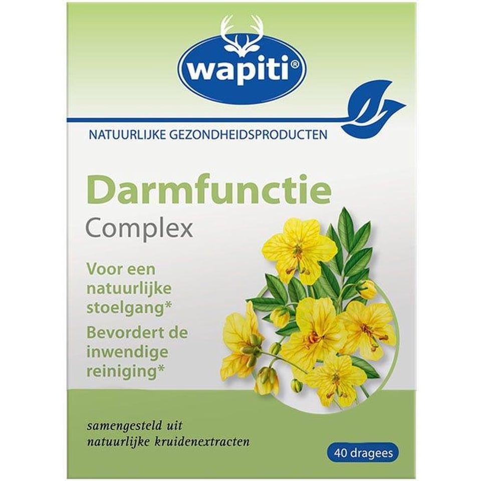 Wapiti Darmfunktie Complex Dragees 40 St