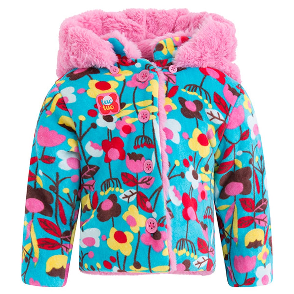 tuctuc parka reversible velours happiness 83 cm 12-18m
