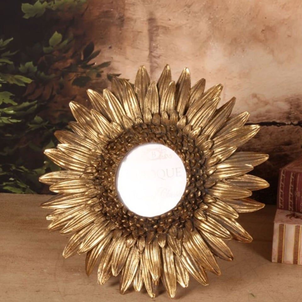 Fotolijst Baroque Zonnebloem Goud Ø29cm