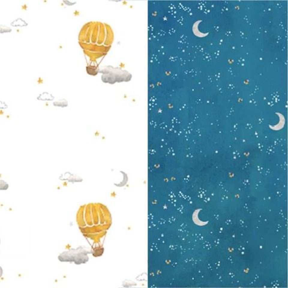 Malabar Baby Swaddle Set Fly Me to the Moon