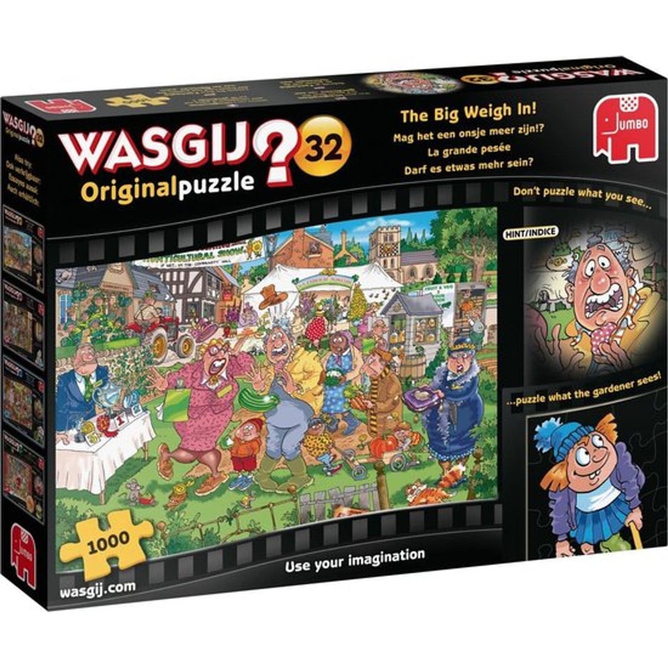 Wasgij Original Puzzel 32 Mag Het Een Onsje Meer Zijn? 1000