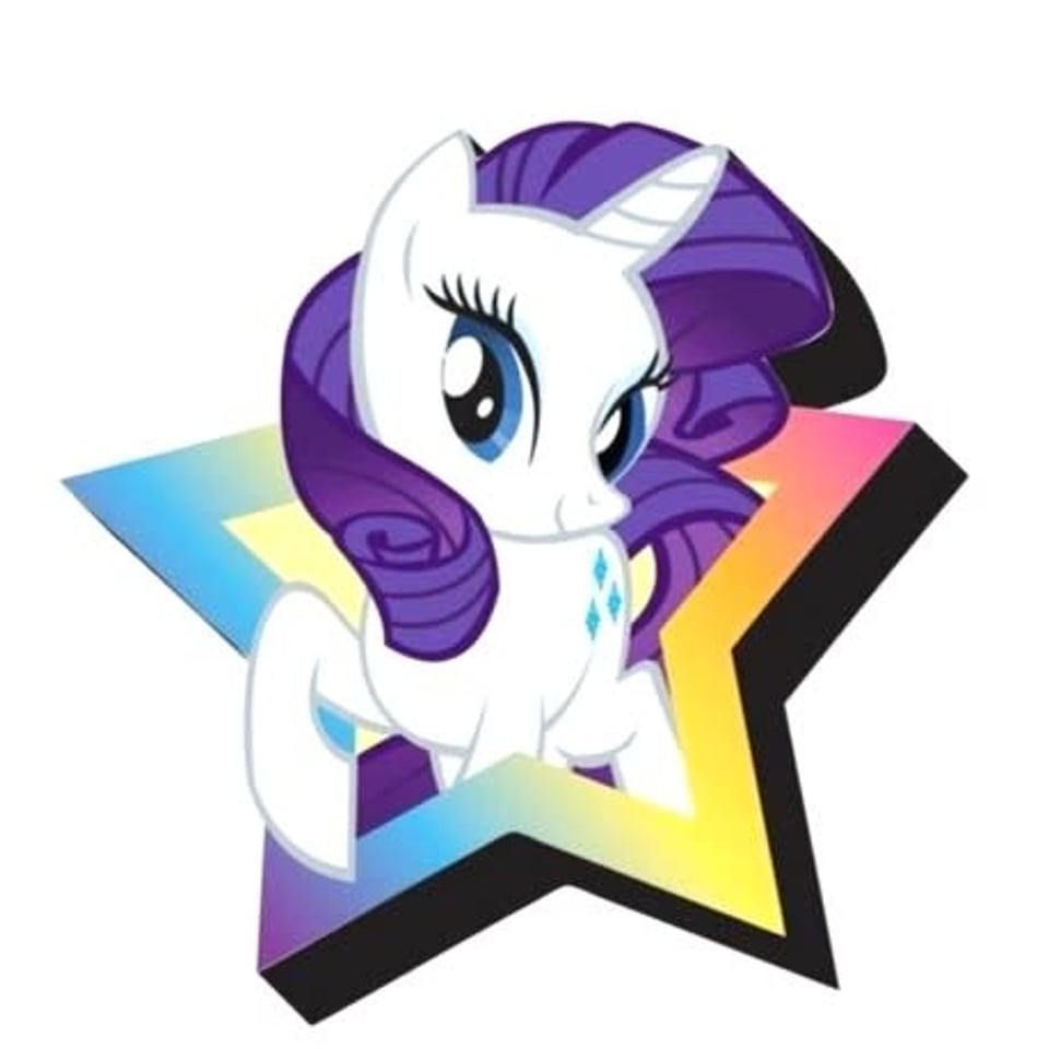 My Little Pony - Rarity Funky Chunky Magnet - Magneet