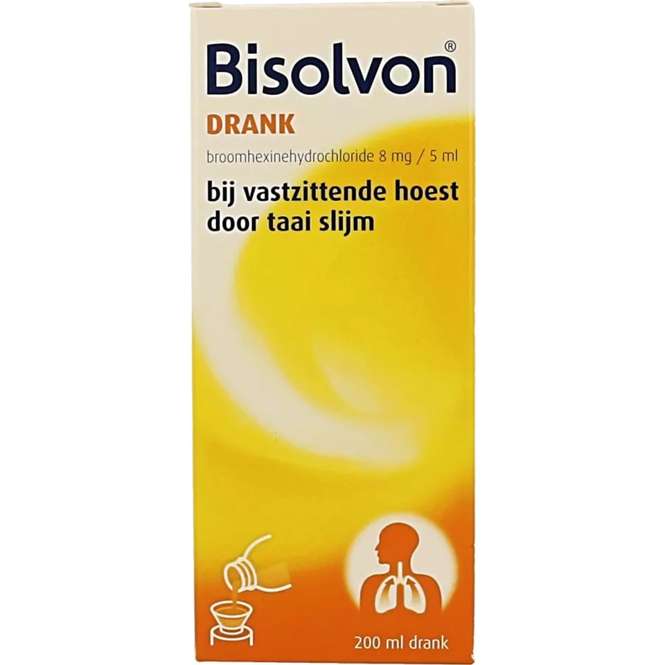 Bisolvon Drank 8mg Broomhexine 200ml 200