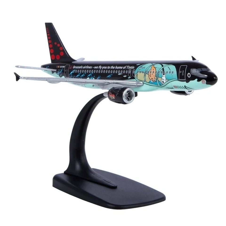 Kuifje Vliegtuig Airbus A320 Tintin Rackham 1:200 Snap-Fit