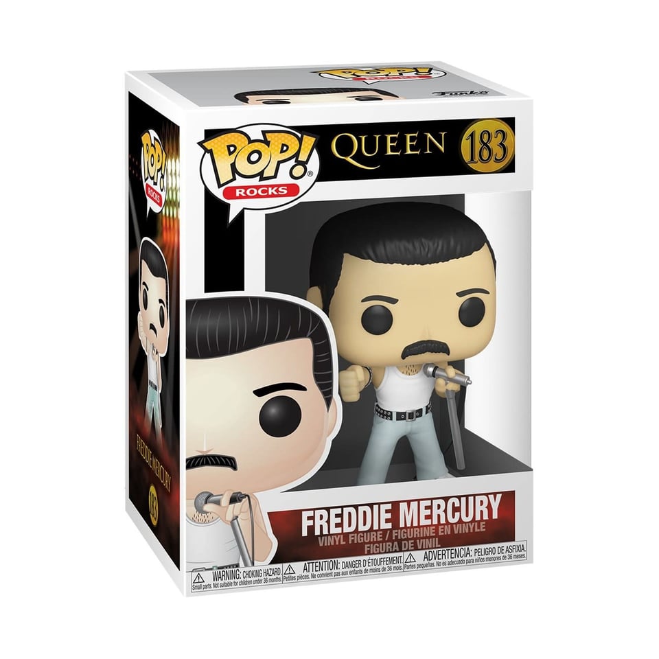 Pop! Rocks 183 Queen - Freddie Mercury Radio Gaga