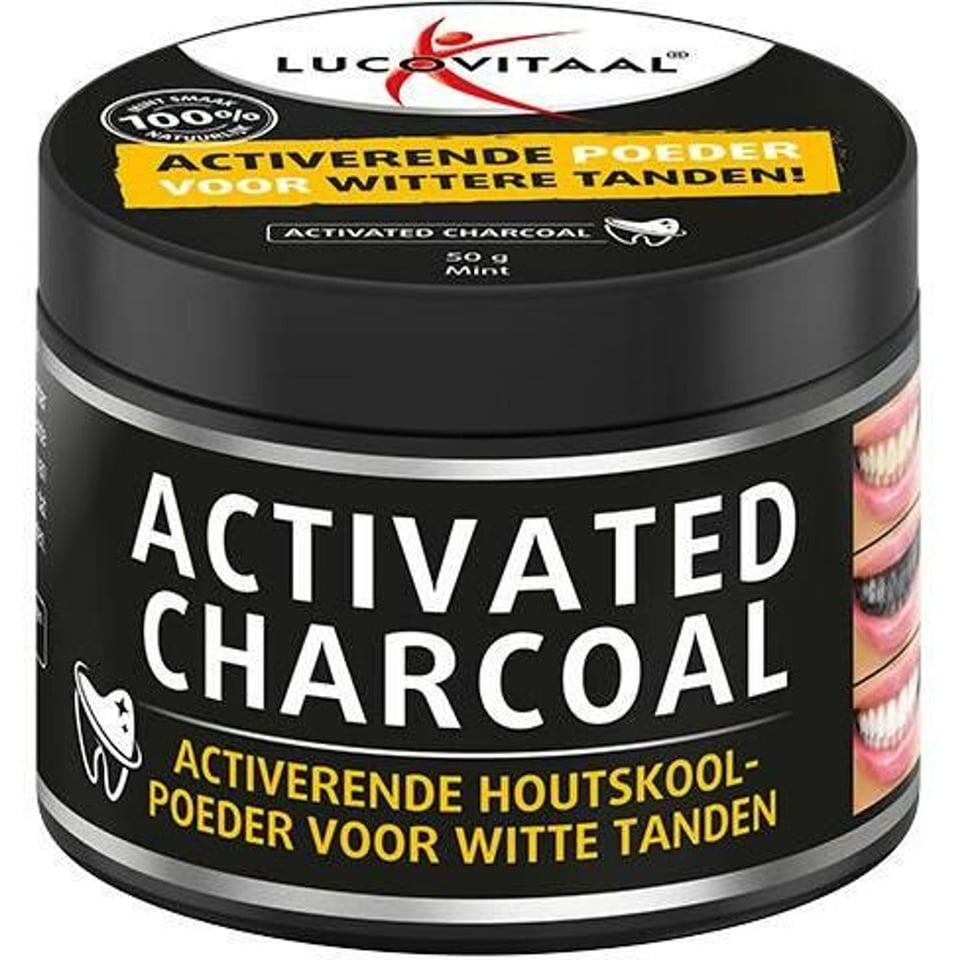 Lucovitaal Activated Charcoal 50 Gram