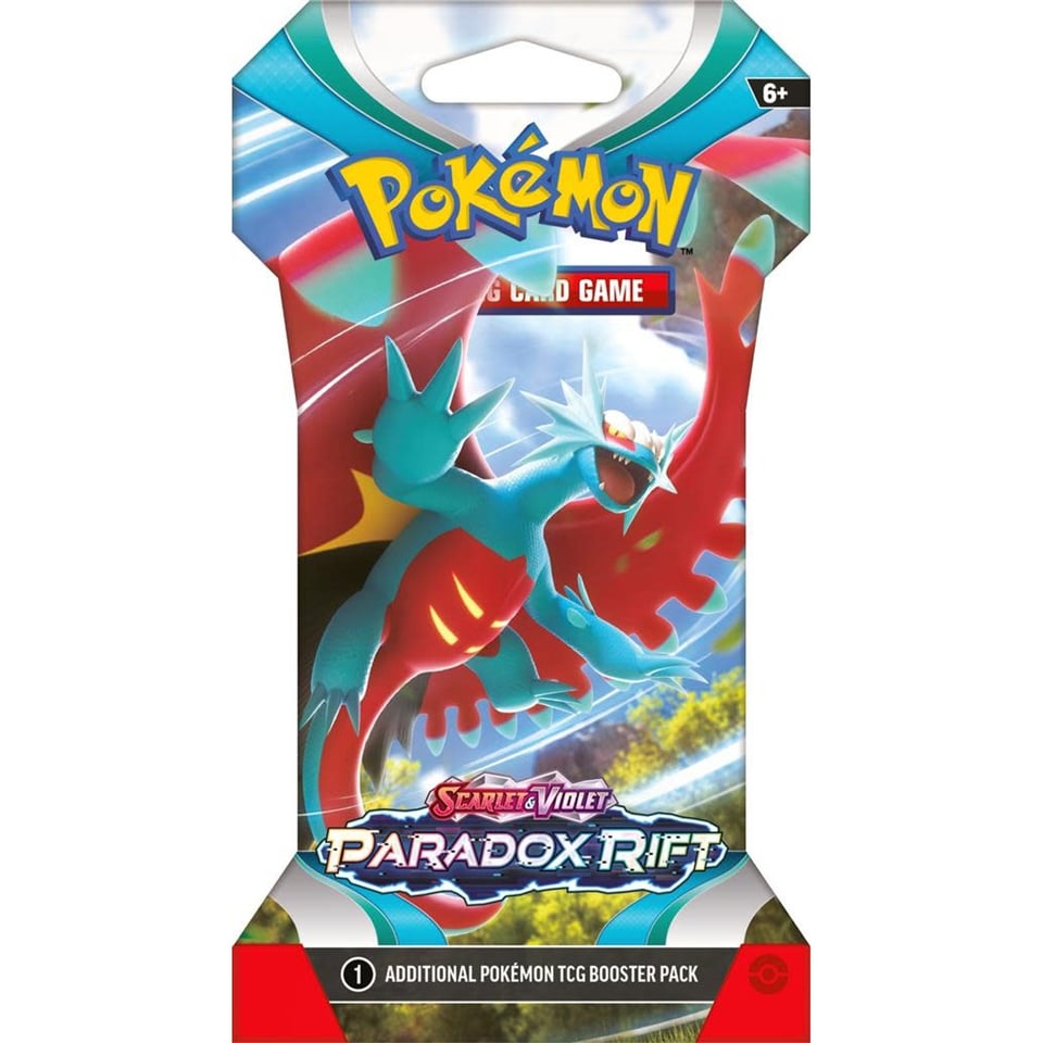 Pokémon Scarlet & Violet Paradox Rift Sleeved Boosterpack