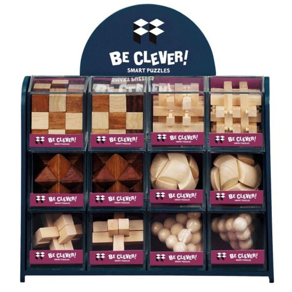 Be Clever! Smart Puzzles Wood
