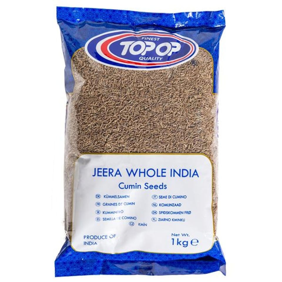 Top Op Whole Jeera 1Kg (Cumin)