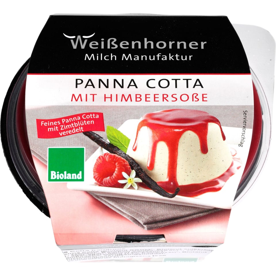 Panna Cotta Met Frambozen