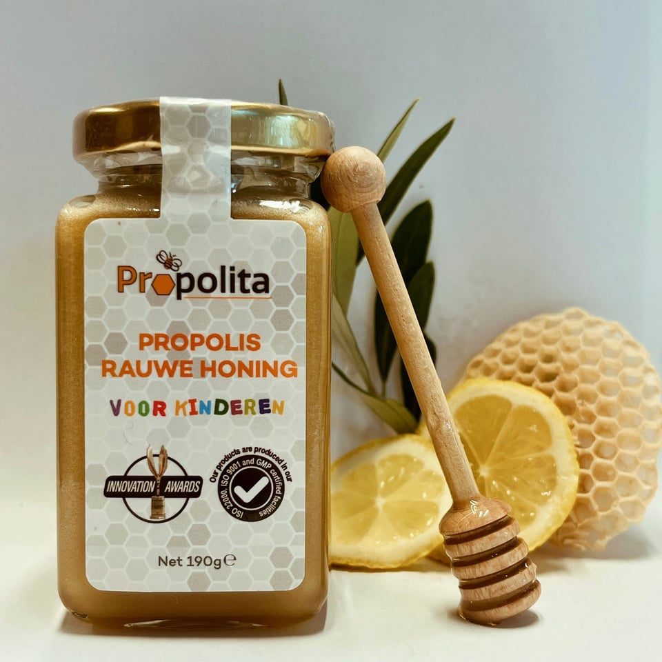 Propolis Rauwe Honing Mix voor Kinderen 190g Propolita - 190g