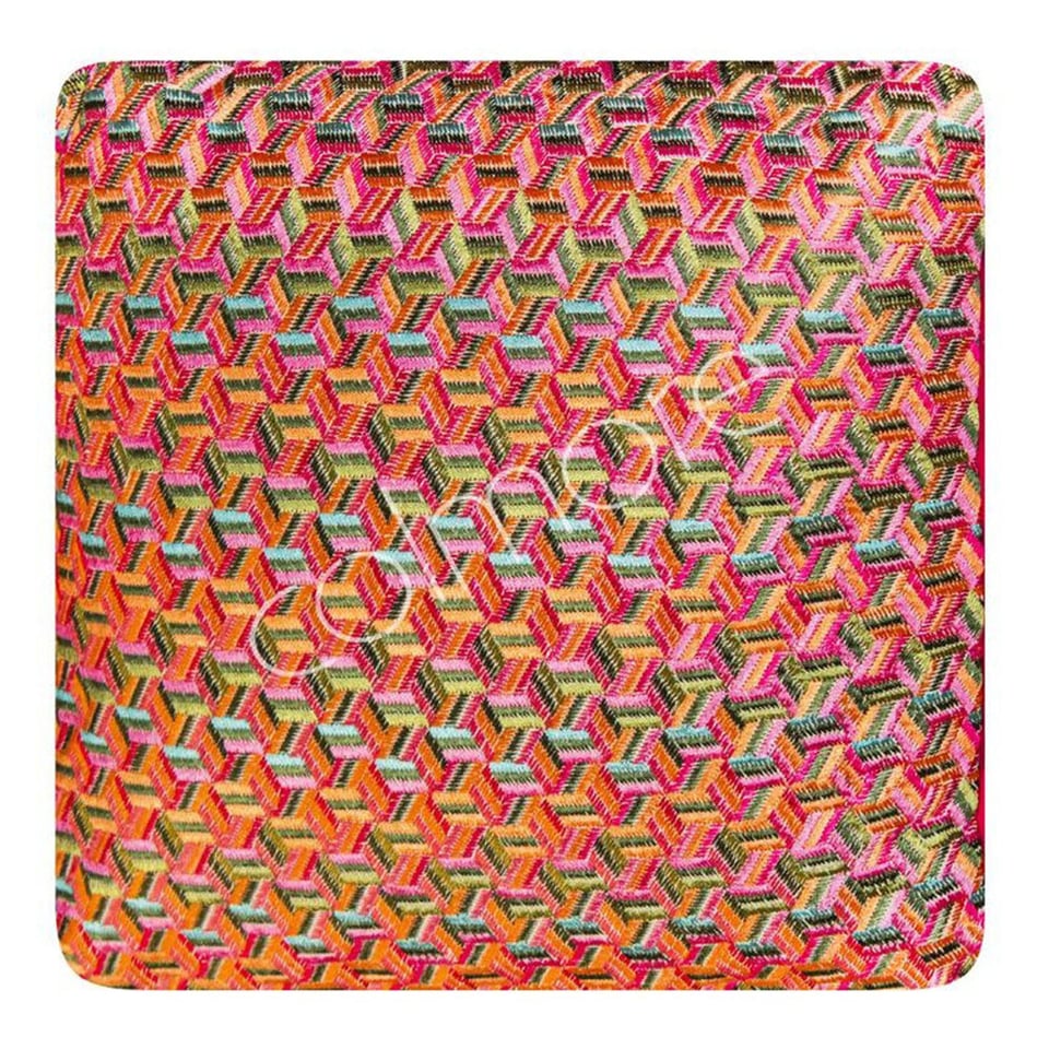 Sierkussen Wiberstreep Roze Multicolor 50x50cm