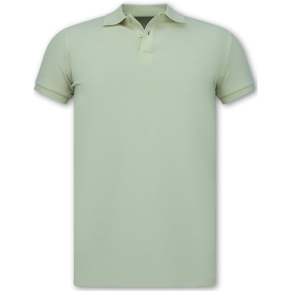 Polo Shirt Heren - Heren Poloshirts Korte Mouw - Polo Heren - Slim Fit - A150 - Beige