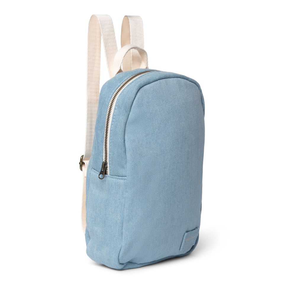 Denim Mini Backpack  Blue - Blue / OS