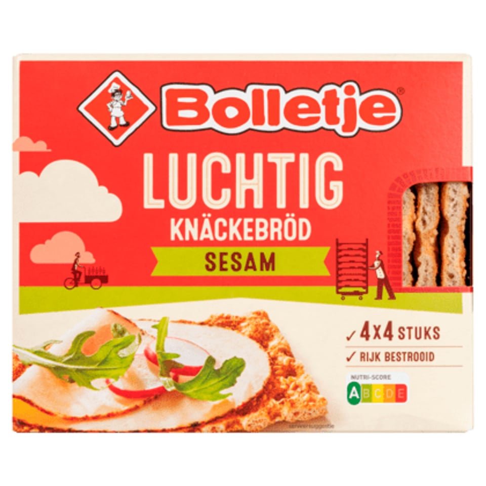 Bolletje Luchtig Knäckebröd Sesam