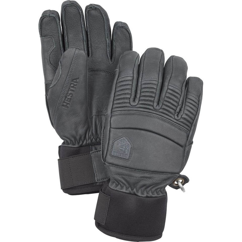 Hestra Hestra Leather Fall Line 5 Finger Glove Grey