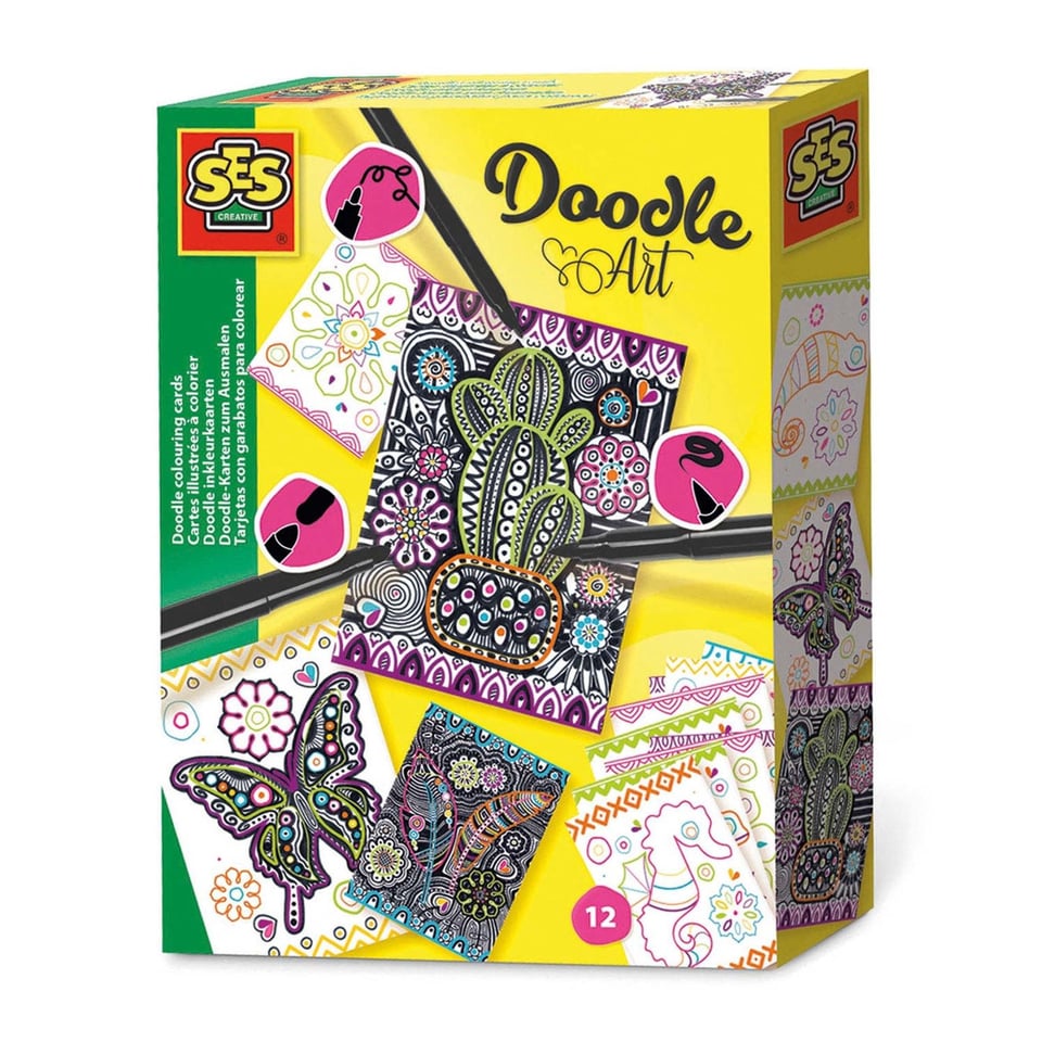 Ses Doodle Kaarten 5+