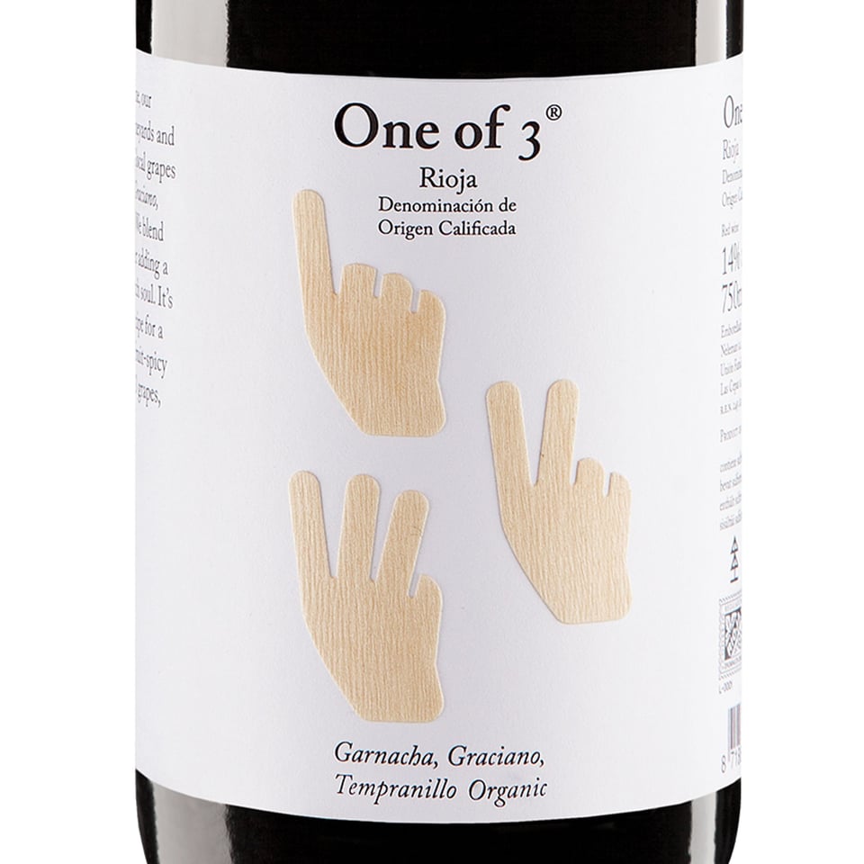 One of 3 Rioja Semi Crianza - Biologisch (1 Fles)