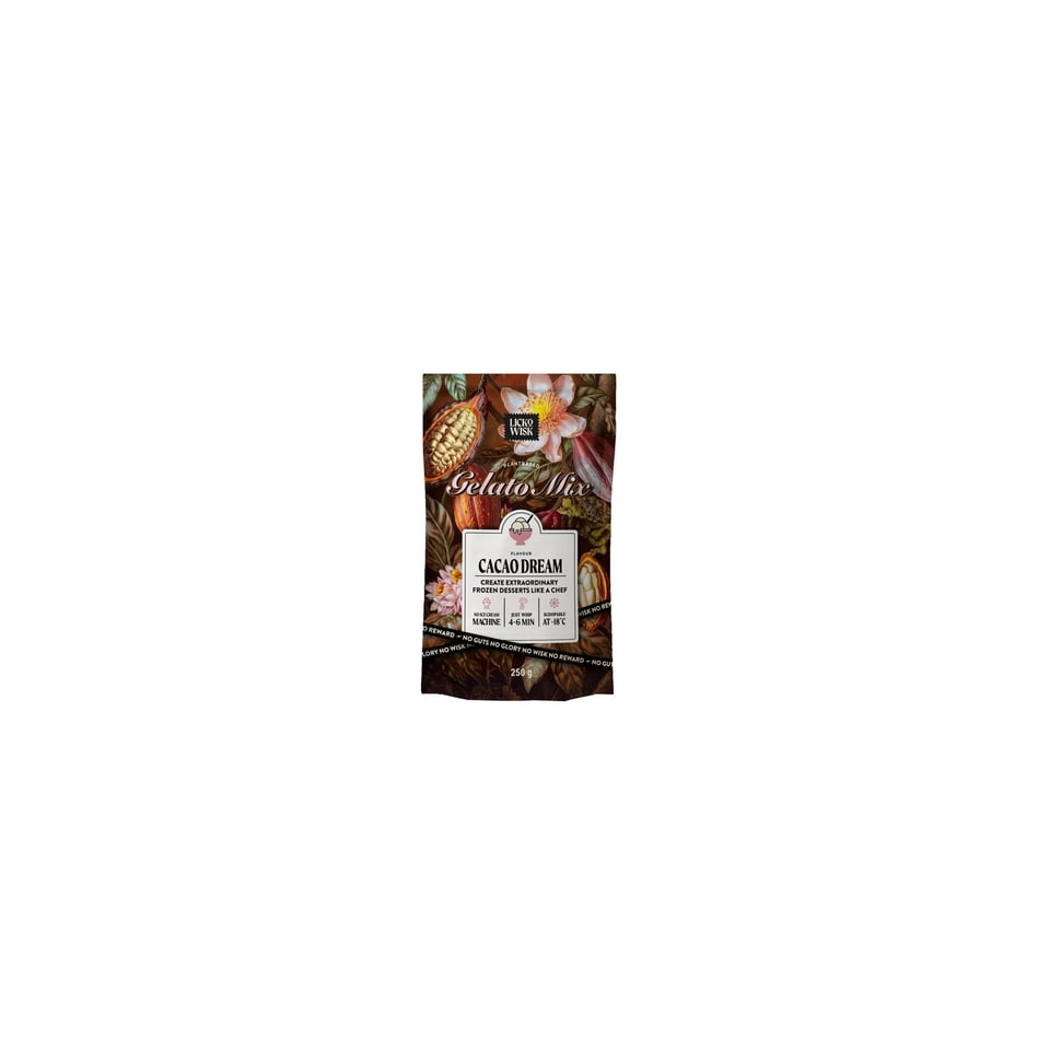Licko Wisk Gelato Mix Cacao 250g
