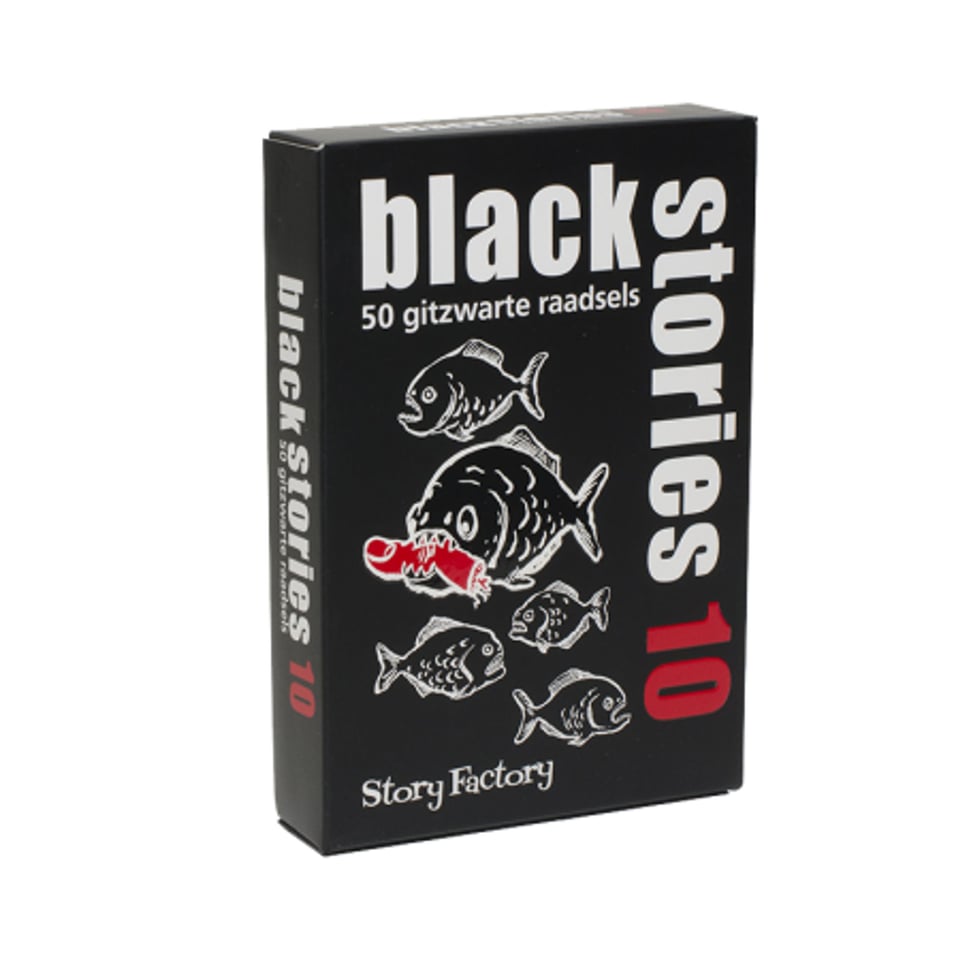Black Stories 10 - 50 gitzwarte raadsels