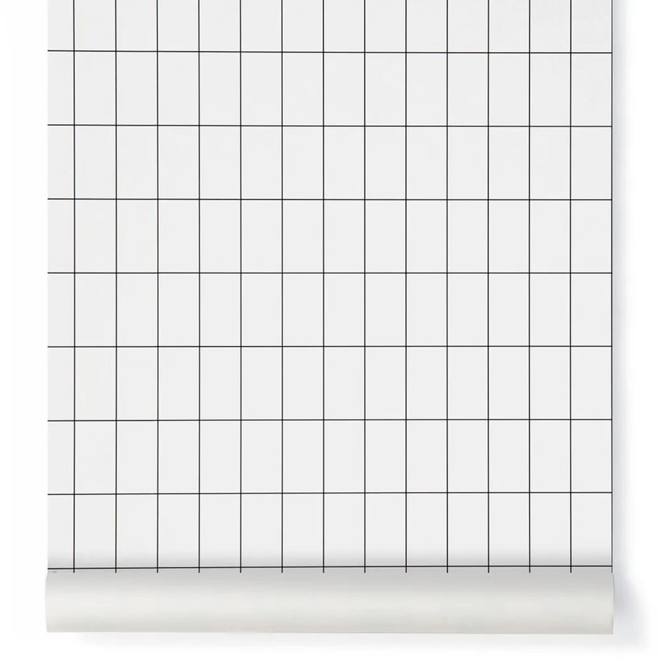 Ferm Living Behang Grid
