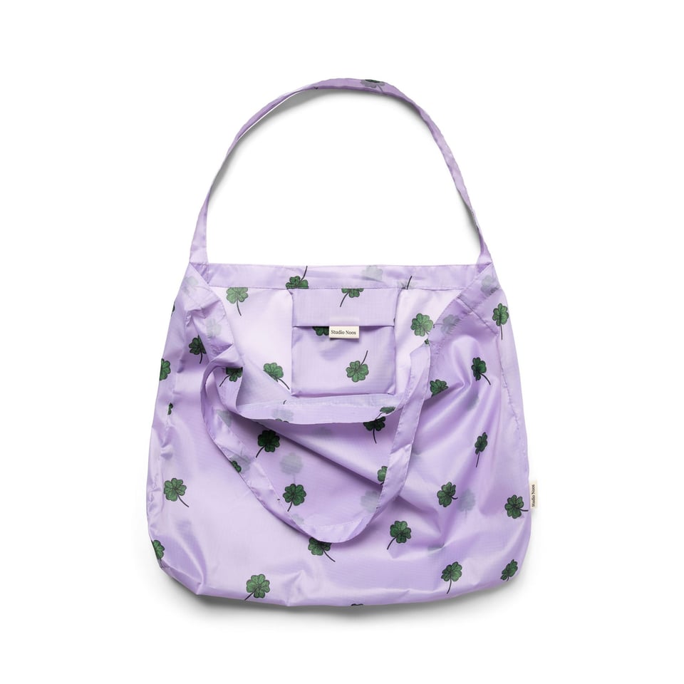 Clover Grocery Bag - Lilac