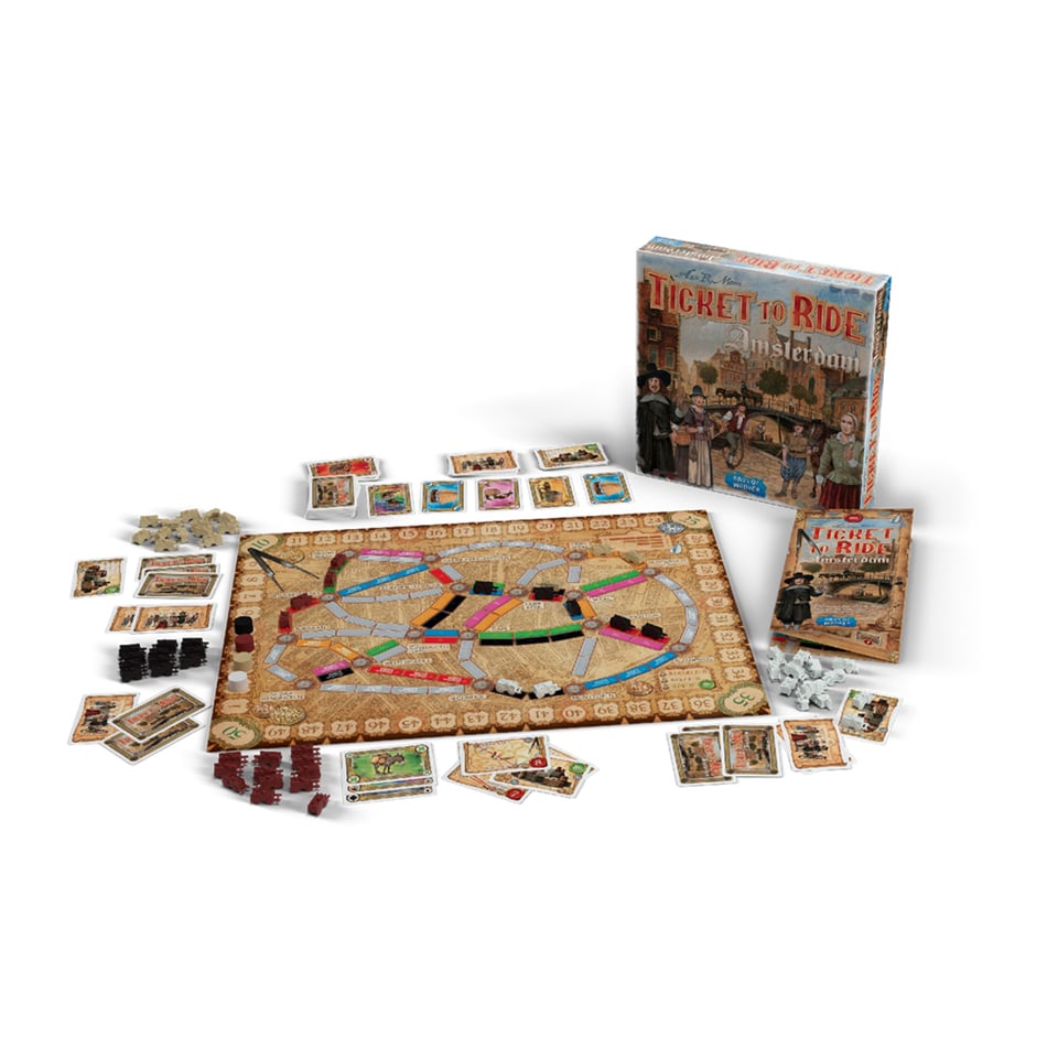 Days of Wonder Ticket to Ride Amsterdam 8+