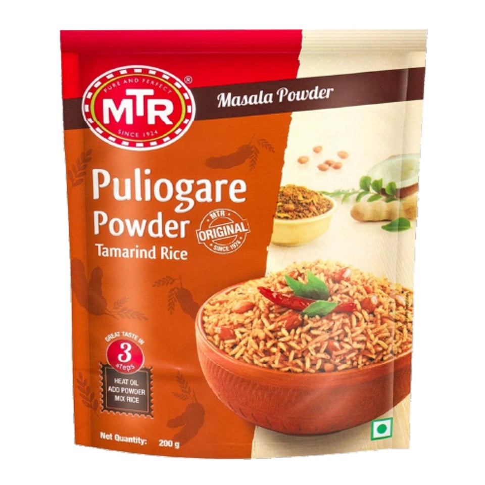 Mtr Puliyogare Powder 200 Grams