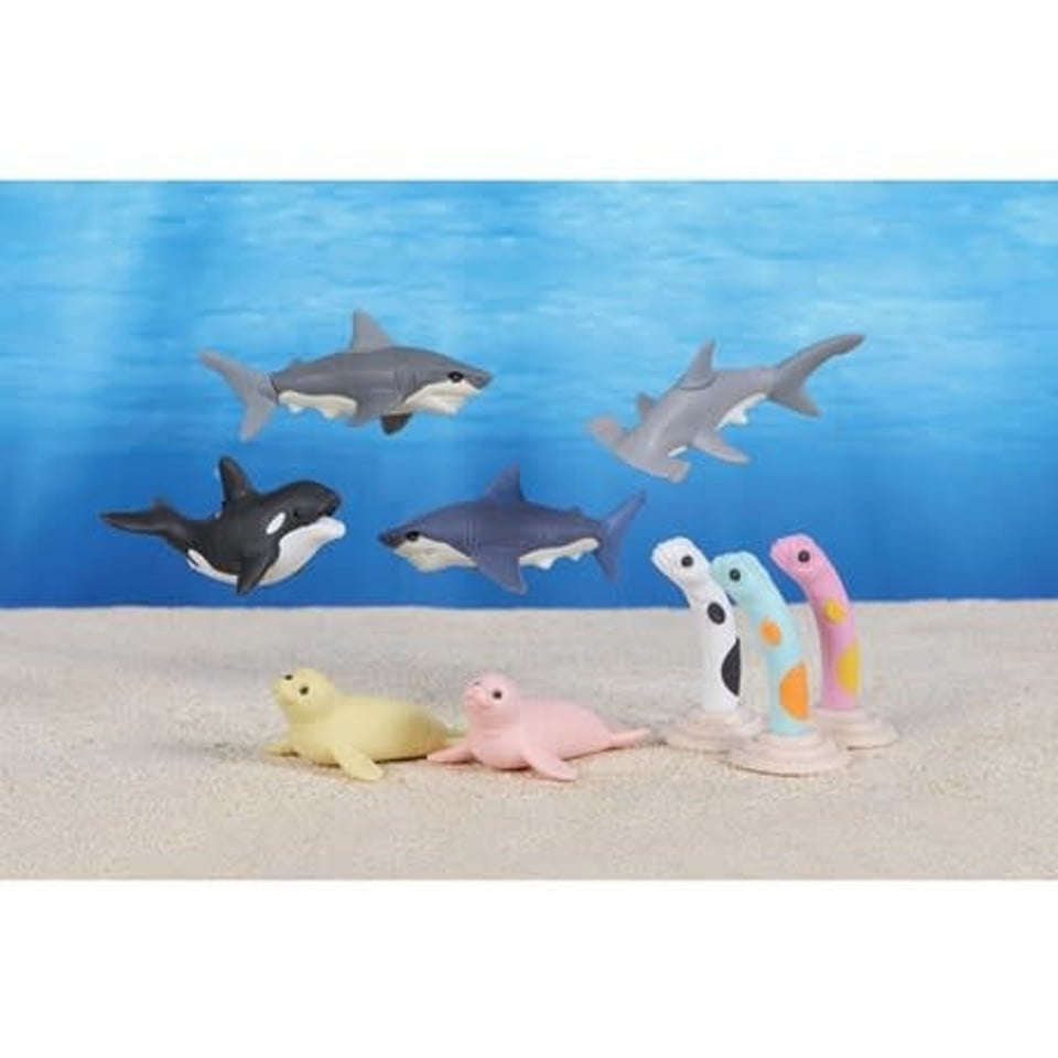 Iwako Puzzle Eraser Sea Animal 3+