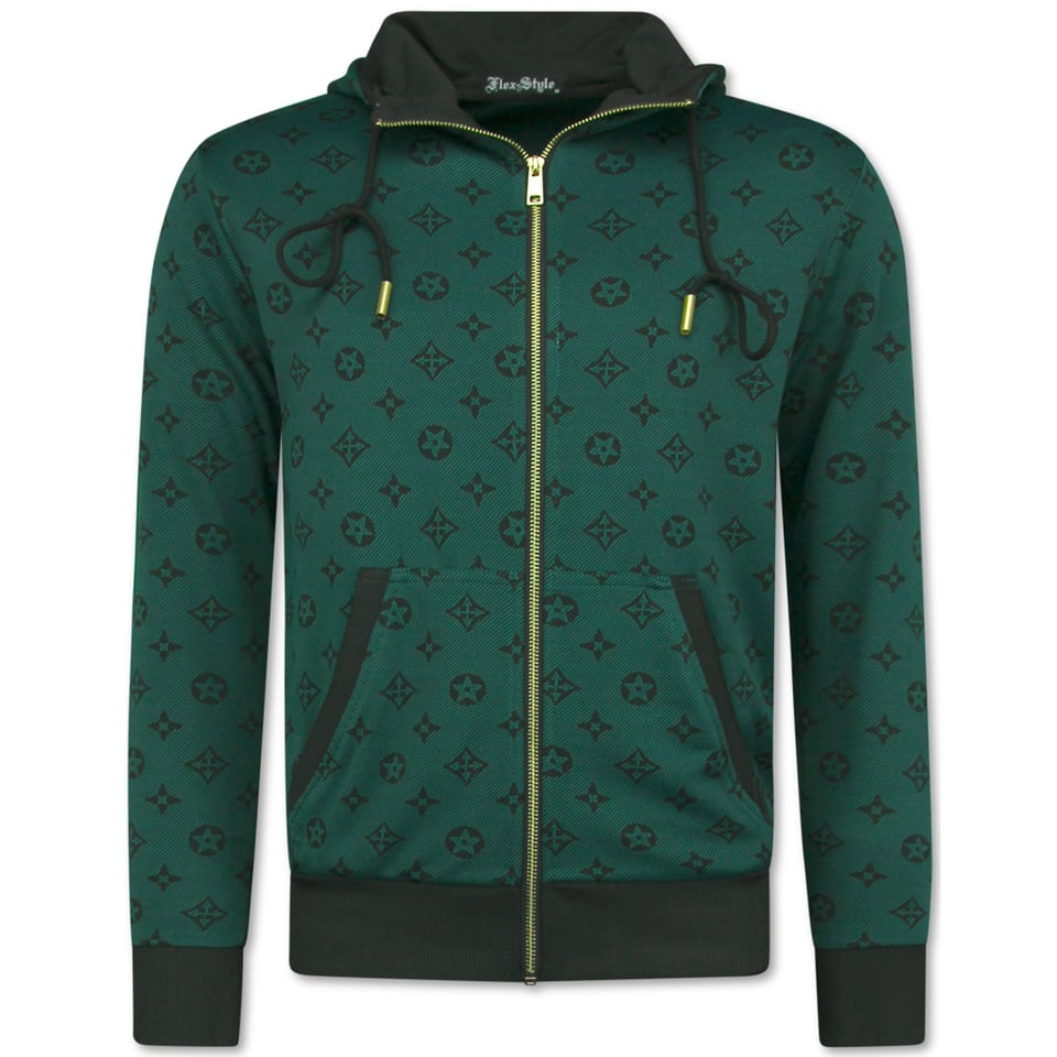 Joggingpak Heren Volwassenen - Trainingspak Heren - Huispak Heren - Twinset - 5036 - Groen