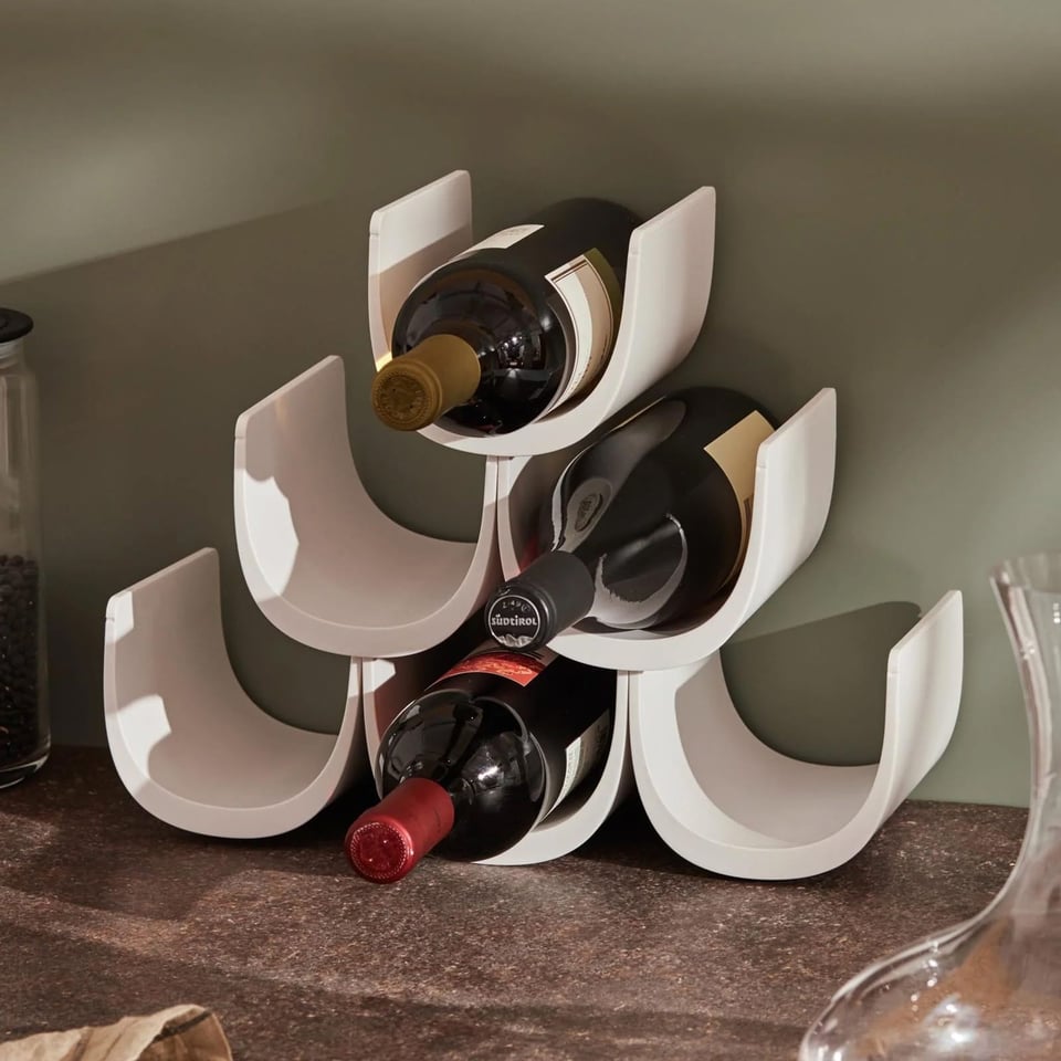 Alessi - Modulair Wijnrek Noé - Wit