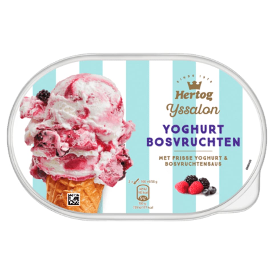 Hertog IJssalon Yoghurt Forest Fruit