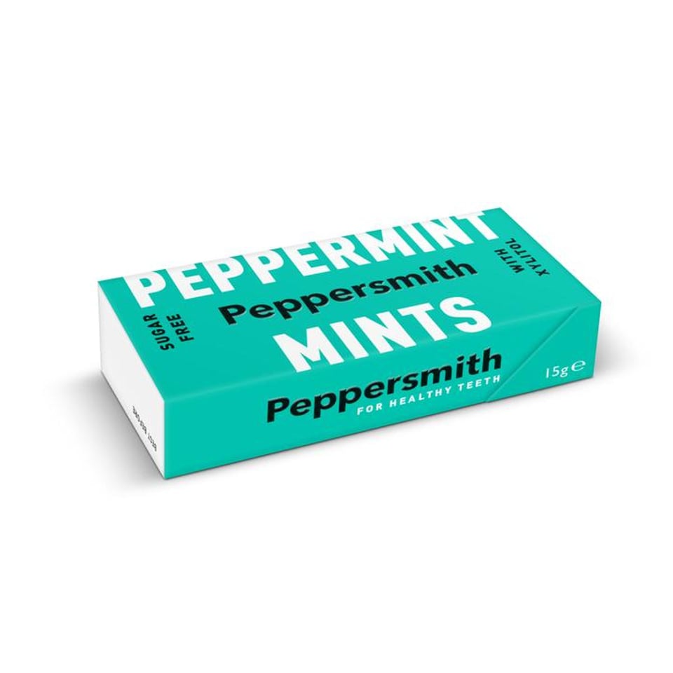 Peppersmith Natuurlijke Pepermunt Mints 15g