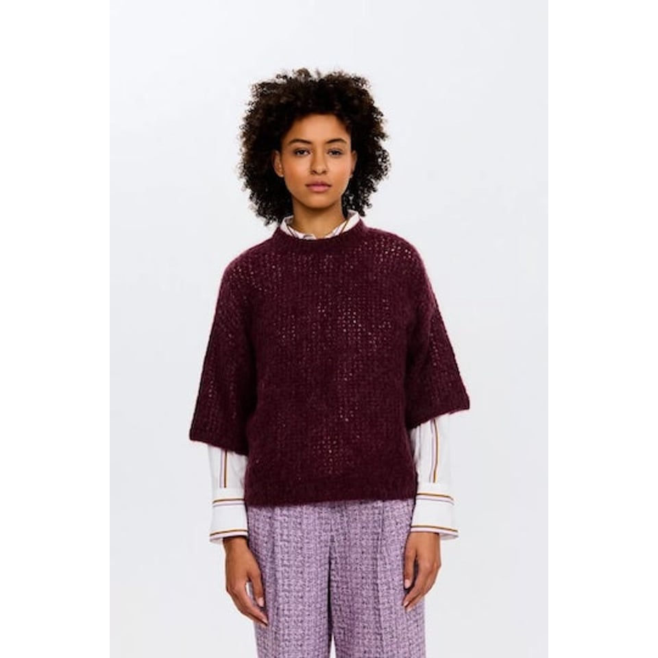 CKS trui Phebe Bordeaux